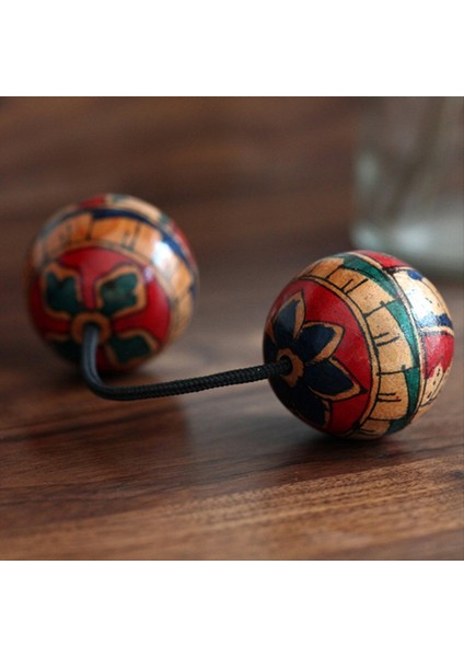El Çizilmiş Maracas Müzik Aletleri Ritmik Toplar Shaker Ritim Topları Shaker Scaking Toplar El Shaker Balls (Yurt Dışından) fırsatları