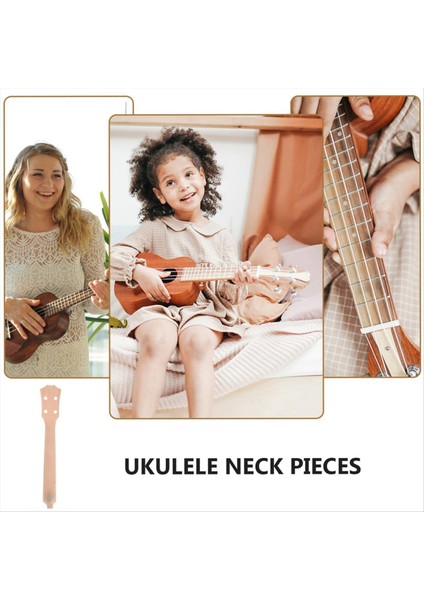 Yedek Boyun Ukulele Konseri Ukulele Luthier Parçaları Ahşap Klavye Ahşap Ukulele Klavye Bileşeni (Yurt Dışından) fırsatları