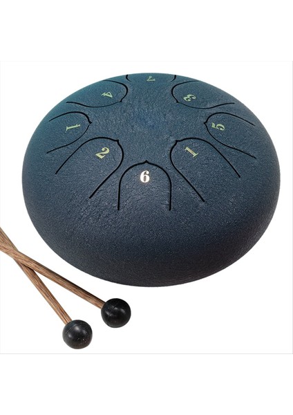 6 Inç 8 Ton Yağmur Davul Açık Çakra Davul Bahçesi Enstrümanı Yağmur Davul Eterik Davul G (Yurt Dışından)