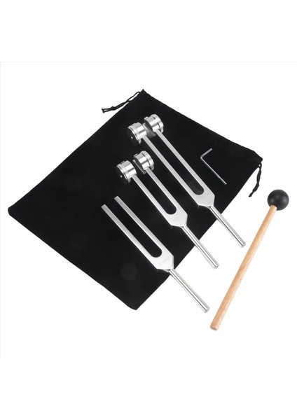 (128Hz, 256Hz, 512Hz) Çatal Seti, Çakra/şifa/ses Terapisi/dna Onarımı Için Refleks Çekiçle Ayarlama Çatalları (Yurt Dışından) modelleri