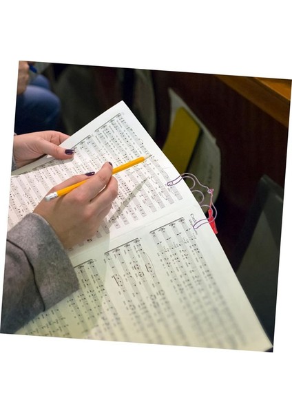 2pcs Notalar Püsküllü Klips Gitar Tutucu Metal Yer Imleri Piyano Sayfası Müzik Sayfası Tutucu M-Şekil Müzik Kitabı Klibi (Yurt Dışından) fiyatları