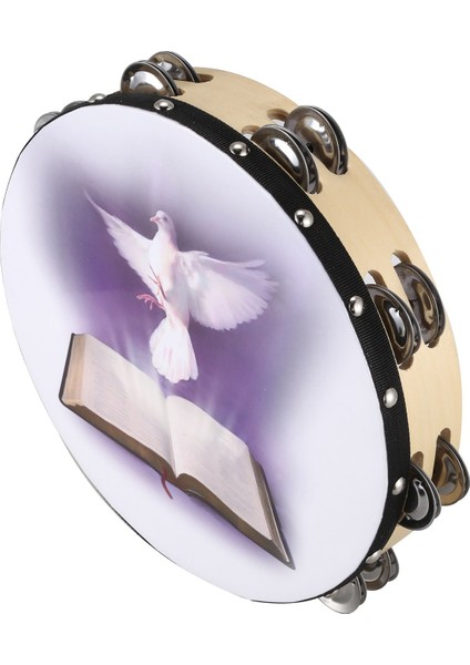 10 Inç Ahşap Tef Güverle Incil Müzik Perküsyon Enstrümanı Tef Çift Tef (Yurt Dışından) modelleri