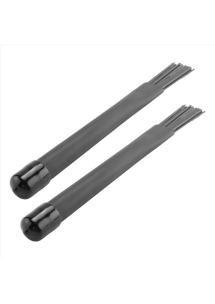 1 Çift Caz Davul Fırçaları Geri Çekilebilir Davul Çubukları 32 cm Siyah (Yurt Dışından) modelleri