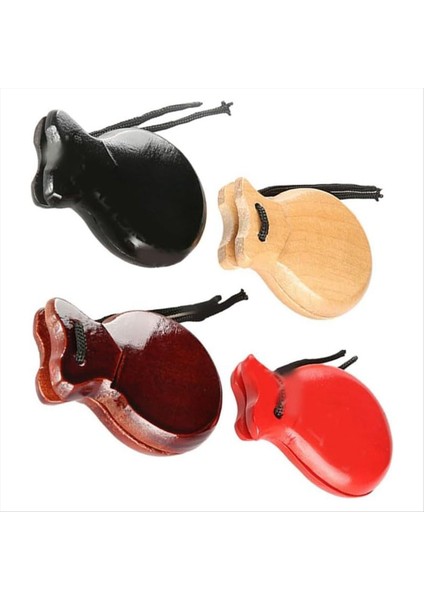 Flamenko Dance Orff Perküsyon Enstrümanı Rap Parke Ispanyol Kastanları Kırmızı ve Kahverengi (Yurt Dışından) indirimleri