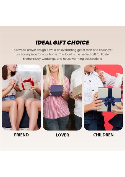 Dua Kasesi, Kalp Dua Kasesi Ahşap, Kadınlar Için Hıristiyan Ler, Ahşap Dua Hamur Kasesi, Kalp Şekleli Dekor Kasesi (Yurt Dışından) fırsatları