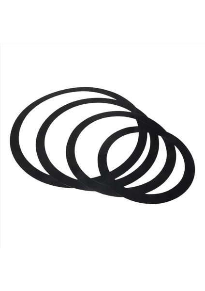 4pcs Perküsyon Sessiz Kapalı Pedler Davul Kiti Sessiz Pratiği Trampet Ped Sönümleyiciler Aksesuarları (Yurt Dışından)