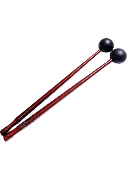 1 Çift Dil Davul Maletleri Yumuşak Kauçuk Başlık Davul Maletleri Kütük Davulları Için Çubuklar Dil Davulları ve Klavye Perküsyonu (Yurt Dışından)