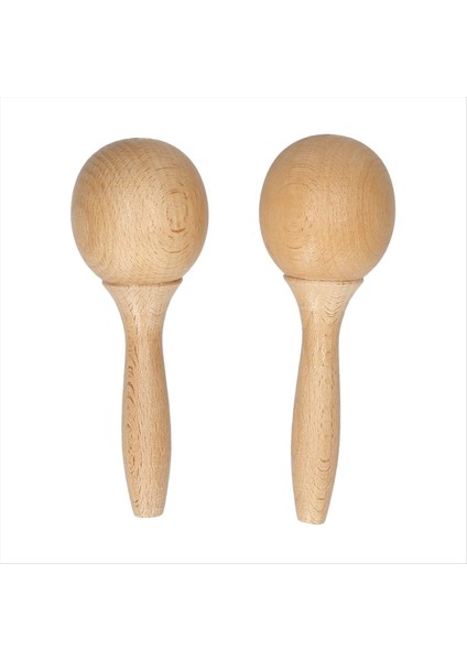 Kayın Maraca, Perküsyon Enstrümanı Ahşap Maraca Çifti Müzik Enstrümanı Için Perküsyon Maraca 1 Çifti (Yurt Dışından)