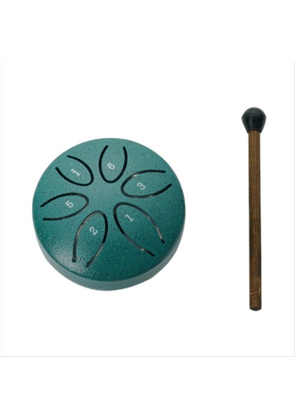 Mini Eterik Davul 3 Inç 6 Nota Çelik Dil Davul Elle (Yurt Dışından)