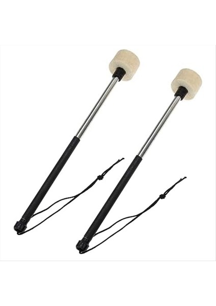 Bas Davul Tokum, Dayanıklı Bas Davul Tokat Sopa Yün Keçe Başlı (Yurt Dışından)