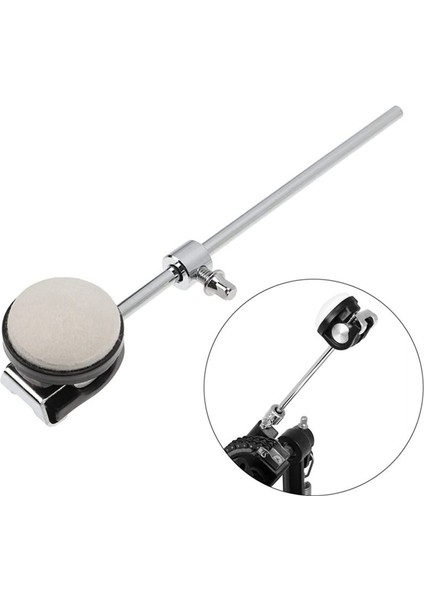 Drum Pedal Çırpıcı Bas Damlı Mallet Pedalı Çekiç Etkisi Dayanıklı Perküsyon Enstrüman Aksesuarları (Yurt Dışından) fiyatları