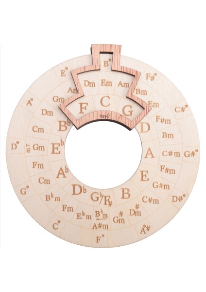 Ahşap Melodi Aracı, Müzisyenler Için Akor Tekerleği, Daire Ahşap Tekerlek ve Müzikal Aydınlanma Aracı (Yurt Dışından) fiyatları