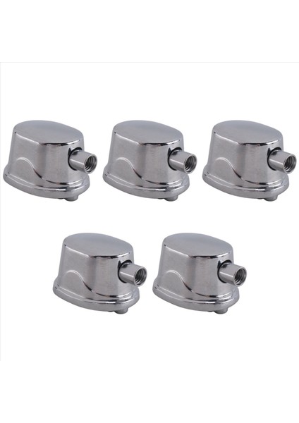 5pcs Gümüş Alaşım Davul Kiti Dikdörtgen Pençe Kanca Lug Tek Uçlu Davul Perküsyon Aksesuarı Yedek Parçalar (Yurt Dışından)