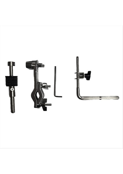 Metal Zil Stand Taşınabilir Davul Uzatma Kelepçeleri Tutucu Uzatma Kelepçesi Tutucu Perküsyon Aksesuarları Stil 1 (Yurt Dışından)