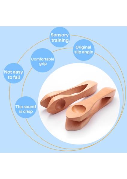 2pcs Ahşap Müzik Kaşıkları Halk Perküsyon Enstrümanı Doğal Ahşap Müzik Kaşıkları Geleneksel Perküsyon Kaşıkları Müzikal (Yurt Dışından) indirimleri