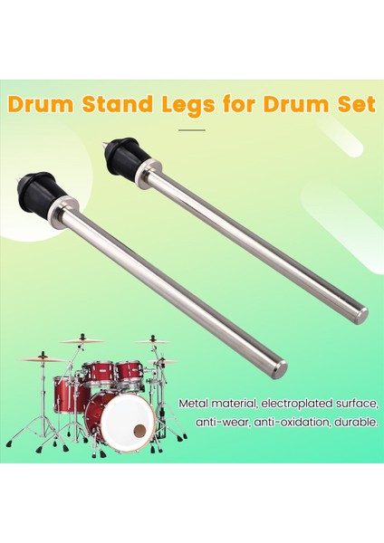 2 Adet Davul Bacakları Davul Bacak Kelepçesi Davul Seti Aksesuar Braketi Taşınabilir Profesyonel Aksesuarlar Kısa (Yurt Dışından) fırsatları