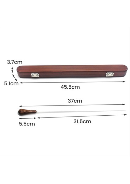 Üst Düzey Bulut Dağ Ahşap Cop, Cop Case, Müzik Yürütme Baton Kutusu (Yurt Dışından) fiyatları