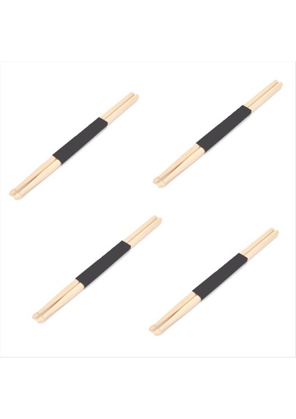 8 Adet Davul Çubuğu 5A Hickory Ahşap Davul Çubukları, , Taşıma Çantası ile Dayanıklı (Yurt Dışından)