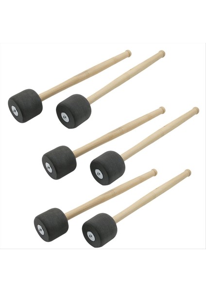 Gri 12.8 Inç Köpük Kauçuk Davul Çubukları, Bas Davul Çubukları, Kaymaz Bas Perküsyon Çubukları, Perküsyon Aksesuarları (Yurt Dışından)