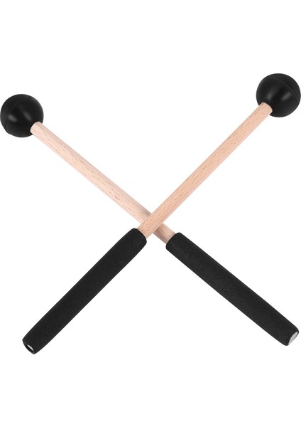 1 Çift Dil Davul Maletleri Yumuşak Kauçuk Başlık Davul Maletleri Davullar Için Çubuklar Dil Davulları ve Klavye Perküsyonu (Yurt Dışından)