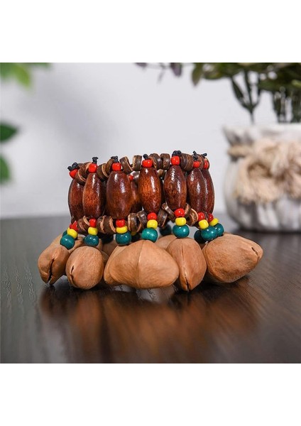 2 Adet Tohum Kabuğu Dans Bilezikleri, Fındık Bandı Bileği Dans, Yoga, Meditasyon, Asmr ve Ses Terapisi Için (Yurt Dışından) fiyatları