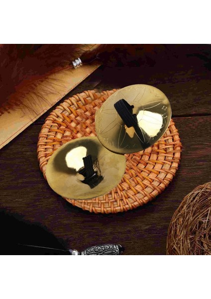 4 Adet Bakır Parmak Zilleri, Göbek Dansı Için Küçük Parmak Zilleri, Müzik Ekipmanı Parmak Zilleri (Yurt Dışından) fiyatları