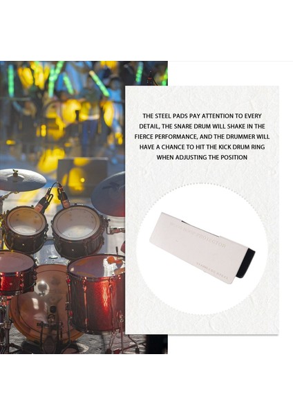 2 Adet Davul Kasnak Koruyucusu Bas Davul Çemberleri Koruyucu Ahşap Çember Koruyucu Davul Aksesuarları (Yurt Dışından) indirimleri