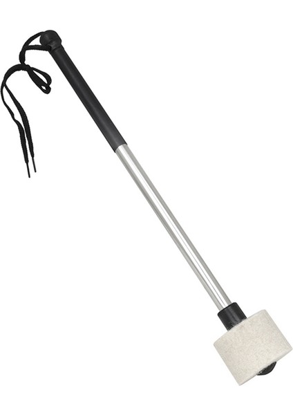 2pcs Büyük Trampet Davul Çubukları Paslanmaz Çelik Kaymaz Keçe Keçe Başı Davul Çubukları Çalıyor (Yurt Dışından) modelleri