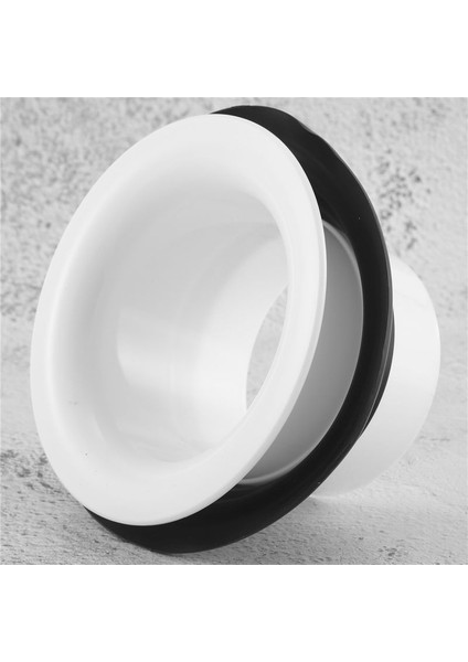 Siyah Port Hole Koruyucusu, Mikro Delek Kafası, Beyaz Bas Drum Arttırıcı Abs Kauçuk Bas Drum Kick Artırıcı (Yurt Dışından)