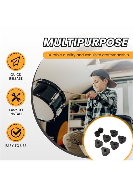 6 Adet Zil Somunları, Zil Kılıflı Hızlı Zil Somunu Yıkama Değiştirme, Perküsyon Davul Yedek Parçaları (Yurt Dışından) fırsatları