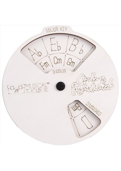 Ahşap Melodi Aracı, Müzisyenler Için Beşinci Çember, Akor Kombinasyonlarını Kolayca Bulmak Için. (Beyaz) (Yurt Dışından) fiyatları