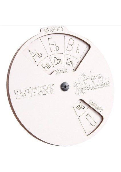 Ahşap Melodi Aracı, Müzisyenler Için Beşinci Çember, Akor Kombinasyonlarını Kolayca Bulmak Için. (Beyaz) (Yurt Dışından) indirimleri