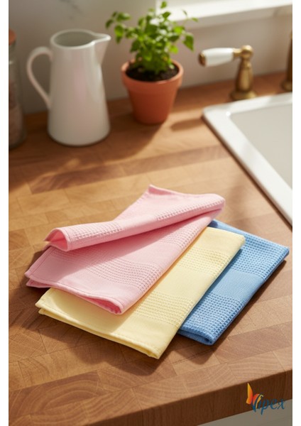 3 Adet Dekoratif Prizma Çok Amaçlı Temizlik-Kurulama Bezi 40X60 fiyatları