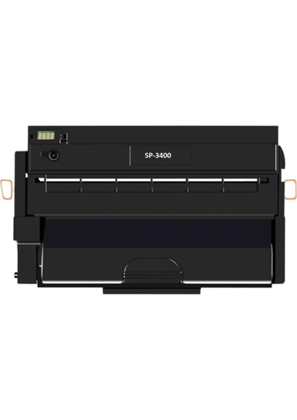 SP-3410DN Yazıcı Uyumlu Siyah Çipli Muadil Toner SP-3400 (SP3400)