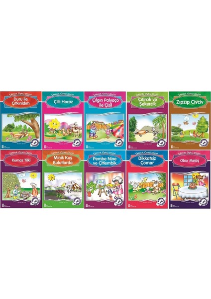 2.sınıf Okumayı Sevdiren En Beğenilen Öğretmen Tavsiyeli 30 Lu Hikaye Seti (32 Sayfa) modelleri