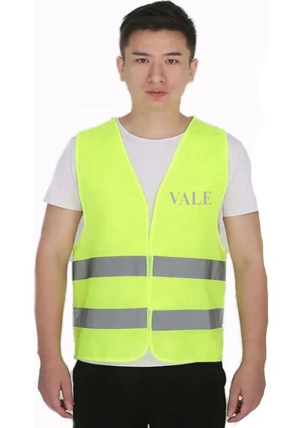 Ikili Fosforlu Reflektörlü Vale Yeleği, Otopark Görevli Yeleği