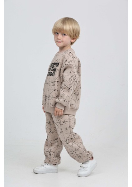Erkek Çocuk Yesterday Baskılı Eşofman Takım modelleri