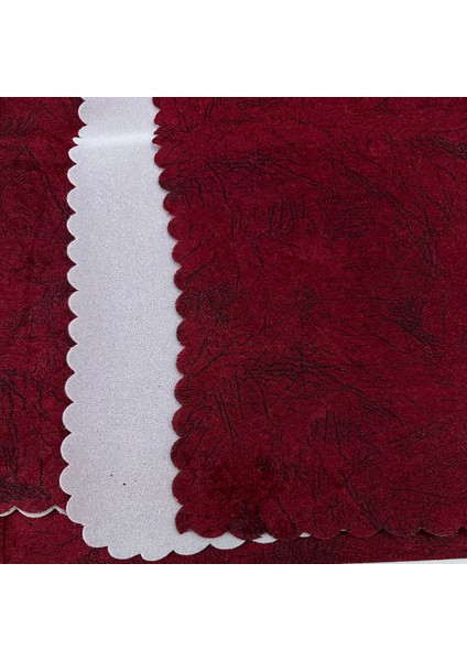 Koltuk Kaymaz Tabanlı Lüks Kadife Koltuk Kanepe Çekyat Örtüsü - Konforlu Bordo Damar Desenli 170x210 Cm modelleri