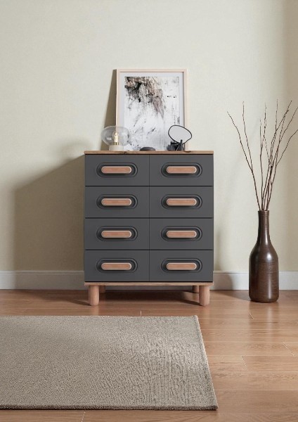 Perry 4 Çekmeceli Mdf Şifonyer