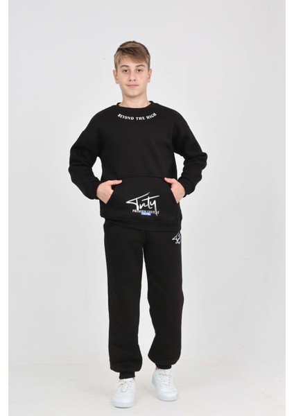 Erkek Çocuk Yaka Baskılı Eşofman Takım fiyatları