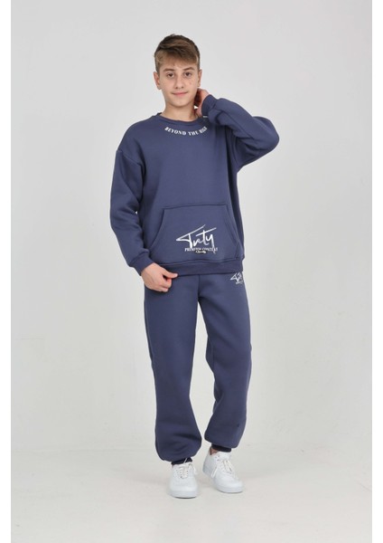 Erkek Çocuk Yaka Baskılı Eşofman Takım fiyatları