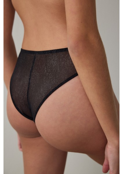 Gümüş Antrasit Shinny Brazilian Külot fiyatları