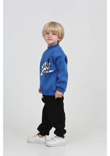 Erkek Çocuk Skate Arka Baskılı Eşofman Takım fırsatları