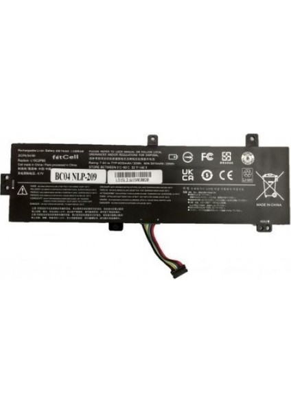 Lenovo Uyumlu 5B10K90786 SBB0L57383 ,ideapad 310-15ISK 80SM Notebook Batarya - Pil