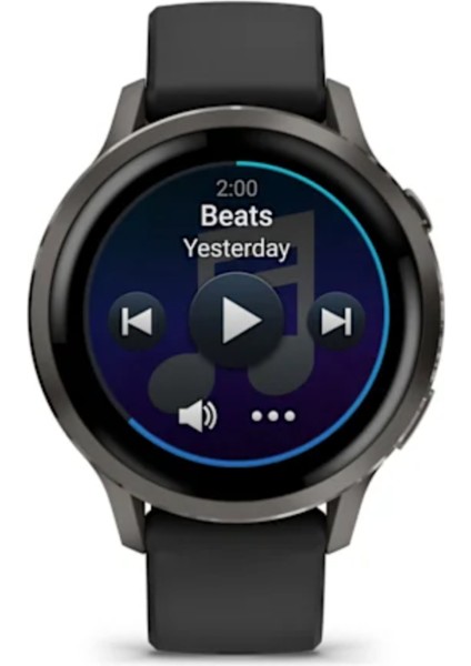 Venu 4 - 41 mm Siyah Silikon Kayışlı fırsatları