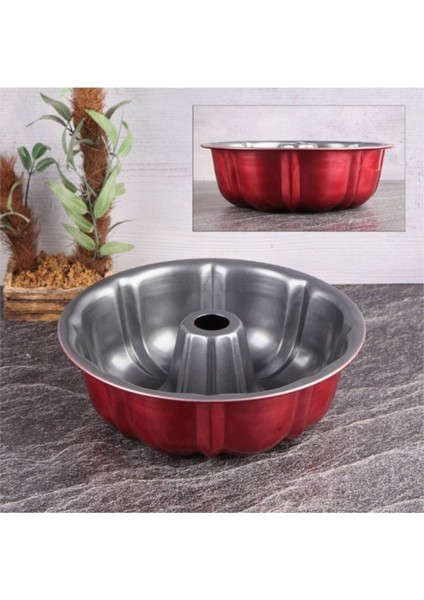 Kek Kalıbı Karbon Çelik Kırmızı