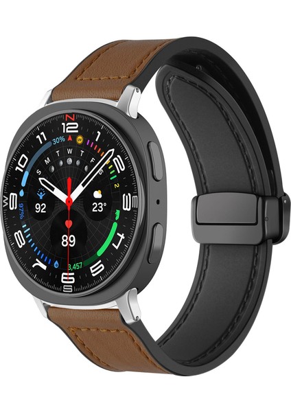 Samsung Galaxy Watch8 / 8 Classic Için Silikon Kayış (Yurt Dışından)
