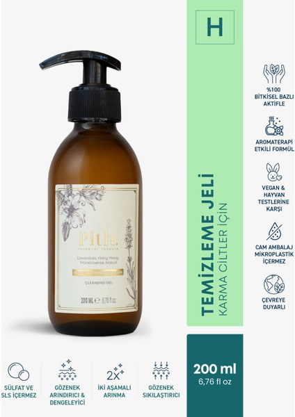 Karma ve Yağlı Ciltler İçin Doğal Temizleme Jeli