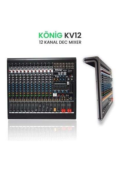 Kv-12 12 Kanal Deck Mikser
