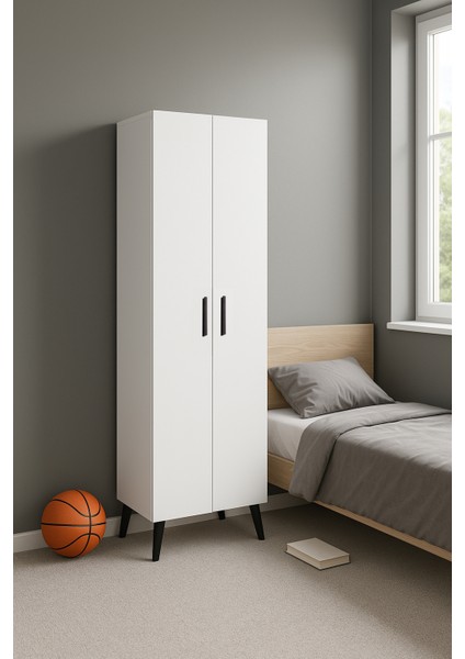 2 Kapaklı 8 Raflı Çok Amaçlı Dolap fiyatları